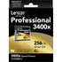 Carte CFast 2.0 256 Go Professional 3400x (510Mb