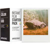 photo Impossible Starter Kit 600 Color Film avec cadre blanc - 24 poses