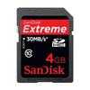 photo SanDisk SDHC 4 Go Extreme (Class 10 - 30MB/s)