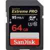 photo SanDisk Carte mémoire SDXC 64 Go Extreme Pro - 95MB/s