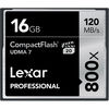 photo Lexar CompactFlash 16 Go Professional 800x (120Mb/s)