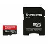 photo Transcend microSDXC Premium 64 Go UHS-I (90MB/s) + adaptateur SD