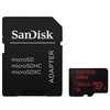 photo SanDisk microSDXC 128Go Ultra UHS-I (Class 10 - 30MB/s) - avec adaptateur