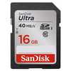 photo SanDisk SDHC 16Go Ultra UHS-I (Class 10 - 40MB/s)