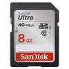 photo SanDisk SDHC 8Go Ultra UHS-I (Class 10 - 40MB/s)