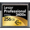 photo Lexar Carte CFast 2.0 256 Go Professional 3400x (510Mb/s)