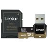 photo Lexar MicroSDXC 64 Go Professionnal UHS-II 1800x (270 MB/s) + lecteur de carte USB 3.0 
