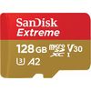 photo SanDisk microSDXC 128 Go Extreme UHS-I 1067x (160 Mb/s) + adaptateur