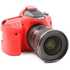 Coque silicone pour Canon 70D Rouge