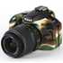 Coque silicone pour Nikon D3200 - Camouflage