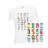 T-Shirt CANISTERS blanc - Taille M