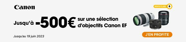 Canon Objectifs EF -500€ - Categ