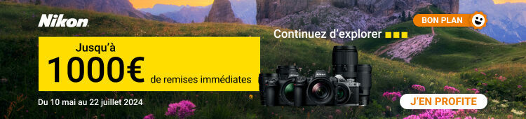 Nikon -1000€ - Categ Reflex