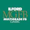 Papier photo labo N&B Ilford Papier Multigrade FB Classic - Surface brillante - 17.8 x 24 cm - 25 feuilles (MGFB.1K)