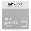 photo Polaroid Spectra B&W Film avec cadre blanc - 8 poses