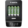 photo Varta 4 piles rechargeables Varta LR06-AA + chargeur ultra rapide (2100mAh)