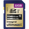 Image du SDHC 32 Go Ultima Pro X UHS-I 633x (95 Mb/s)