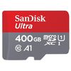 Cartes mémoires SanDisk microSDXC 400 Go Ultra UHS-I 667x (100Mb/s) + adaptateur
