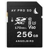 Cartes mémoires Angelbird SDXC 256 Go UHS-II 1133x (170Mb/s)