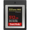Cartes mémoires SanDisk CFexpress Extreme Pro 512 Go Type B