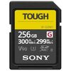 Cartes mémoires Sony SDXC 256 Go série SF-G UHS-II Tough