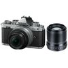 Appareil photo Hybride à objectifs interchangeables Nikon Z fc + 16-50mm + Viltrox AF 56mm F1.4
