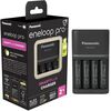 Chargeur SmartPlus Eneloop pro + 4 piles AA rechargeables Eneloop Pro 2500mAh