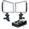 photo Cineroid Kit Duo panneaux LED bi-color avec Softbox DL50
