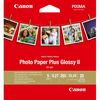 Papier d'impression numérique Canon Papier Photo Glacé Extra II Canon PP- 201 5 × 5 po (13 × 13 cm) - 20 feuilles