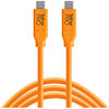 Accessoires Torches LED Tether Tools Câble USB-C vers USB-C 4.6M Orange