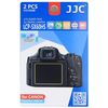 Protection d'écran JJC Lot de 2 films de protection pour Canon SX60 / SX70 HS