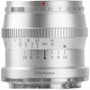 Objectif photo / vidéo TTartisan 50mm F1.2 Argent Leica L