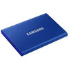 Disques durs externes Samsung SSD Portable T7 500Go Bleu USB-C
