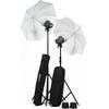 photo Elinchrom Kit de 2 flashes 100J D-Lite RX one parapluie - ELI20844