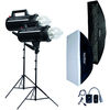 photo Godox Kit complet de studio avec 2 Flashs GS400II