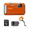 Appareil photo compact / bridge numérique Panasonic Lumix DMC-FT30 Orange Kit plongée