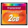 Cartes mémoires Transcend CompactFlash 2 Go (133x - 45MB/s)