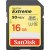 Cartes mémoires SanDisk SDHC 16 Go Extreme UHS-I 600x (90MB/s)