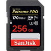 Cartes mémoires SanDisk SDXC 256 Go Extreme Pro UHS-I 1133x (170MB/s)
