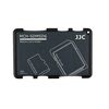 Etuis Cartes Mémoires et Disques Durs JJC Etui carte de crédit pour 2x SD + 4x microSD
