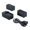 Kit chargeur + 2 batteries type Sony NP-F750 4600mAh