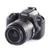 Sacs photo Easycover Coque silicone pour Nikon D5500/D5600 - Noir